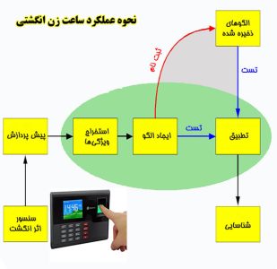 نحوه عملکرد دستگاه حضور و غیاب انگشتی
