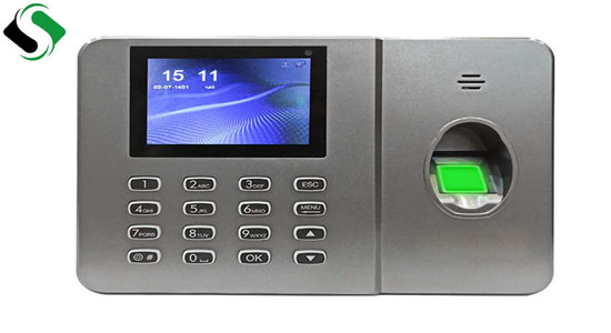 ثبت اثر انگشت در دستگاه حضور غیاب