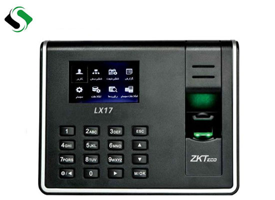 ثبت اثر انگشت در دستگاه حضور و غیاب